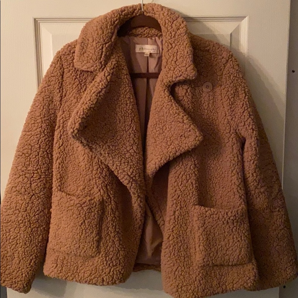 On Trend Teddy Bear Coat by Philosophy